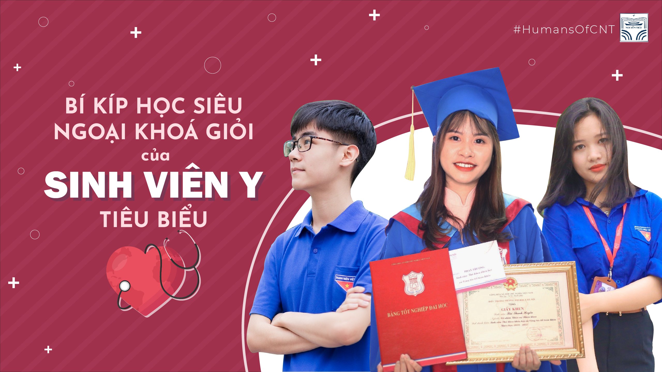 Bí kíp học siêu - ngoại khoá giỏi của Sinh viên Y tiêu biểu